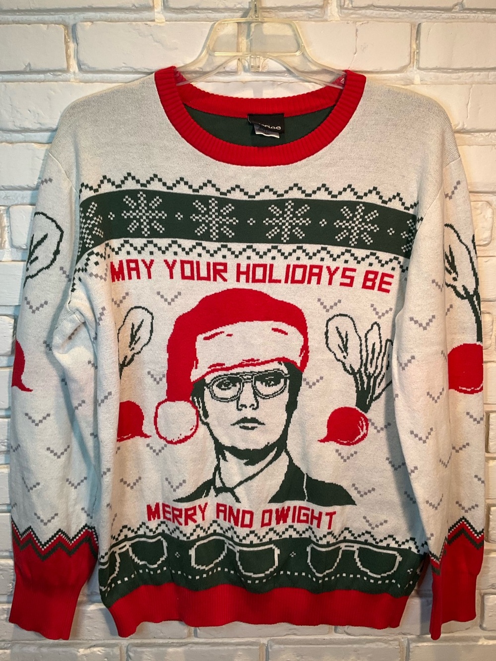Ugly Christmas Sweater XL The Office Themed